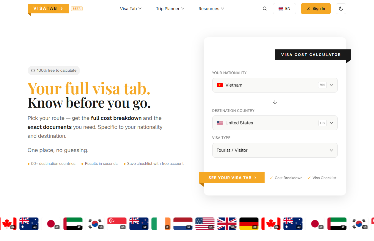 Visa & Immigration Tools